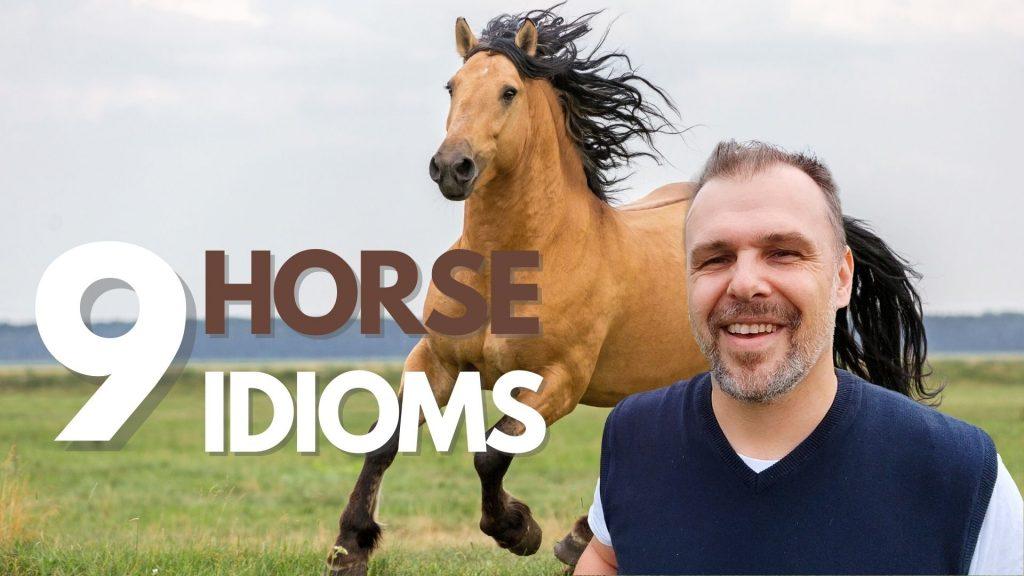 Angielskie idiomy - 9 Horse Idioms